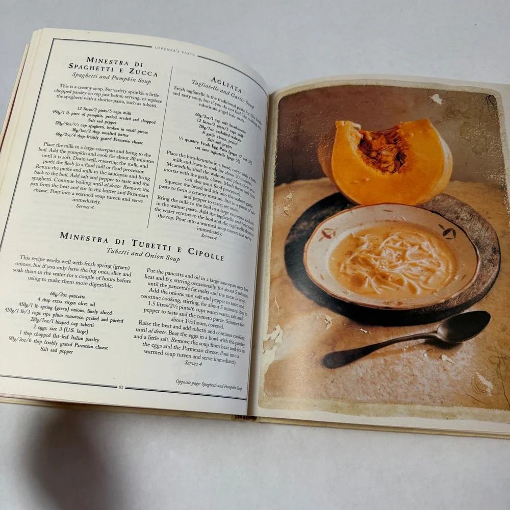 Lorenza's Pasta Cookbook Lorenza de' Medici 200 Recipes Italian 1st Edition 1996